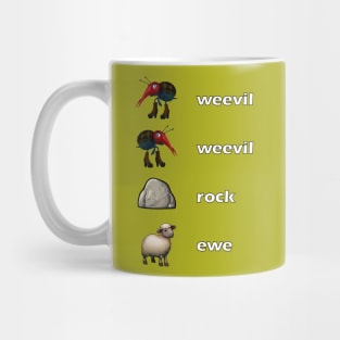 Weevil Weevil Rock Ewe Mug